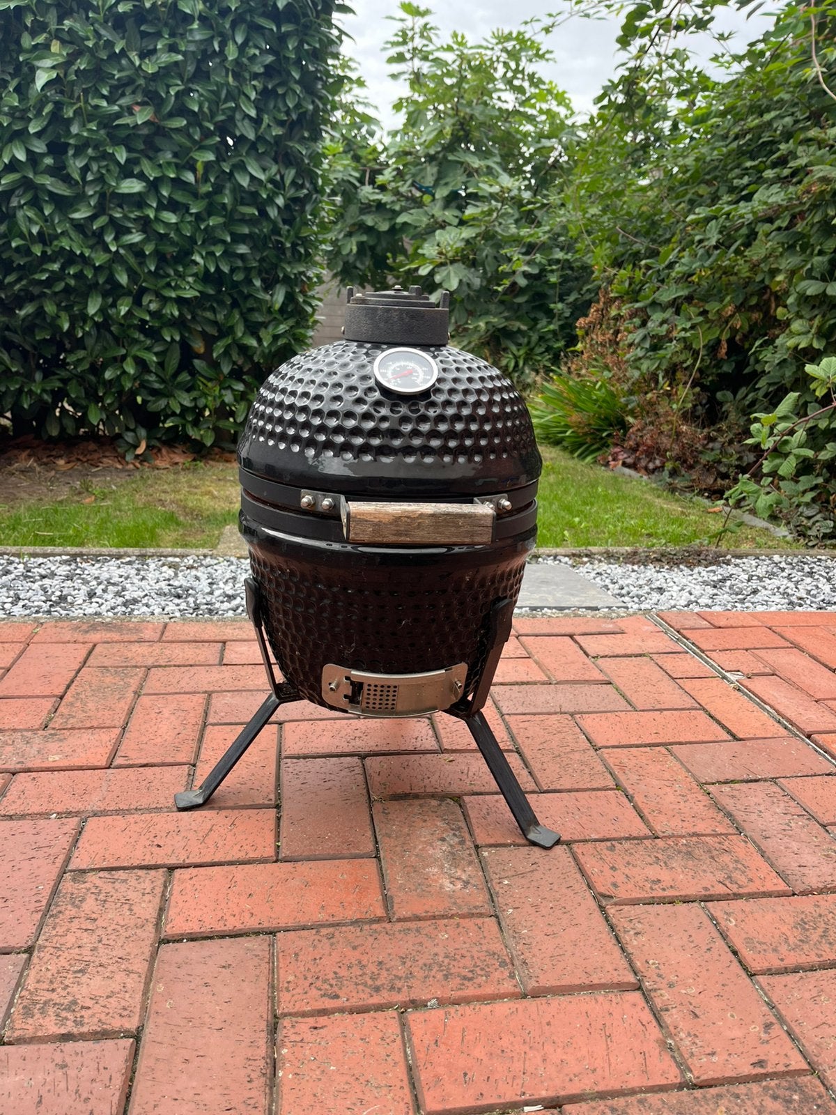 Kamado 13inch barbecue (bbq), Jardin & Terrasse, Barbecues au charbon de bois, Enlèvement, Comme neuf