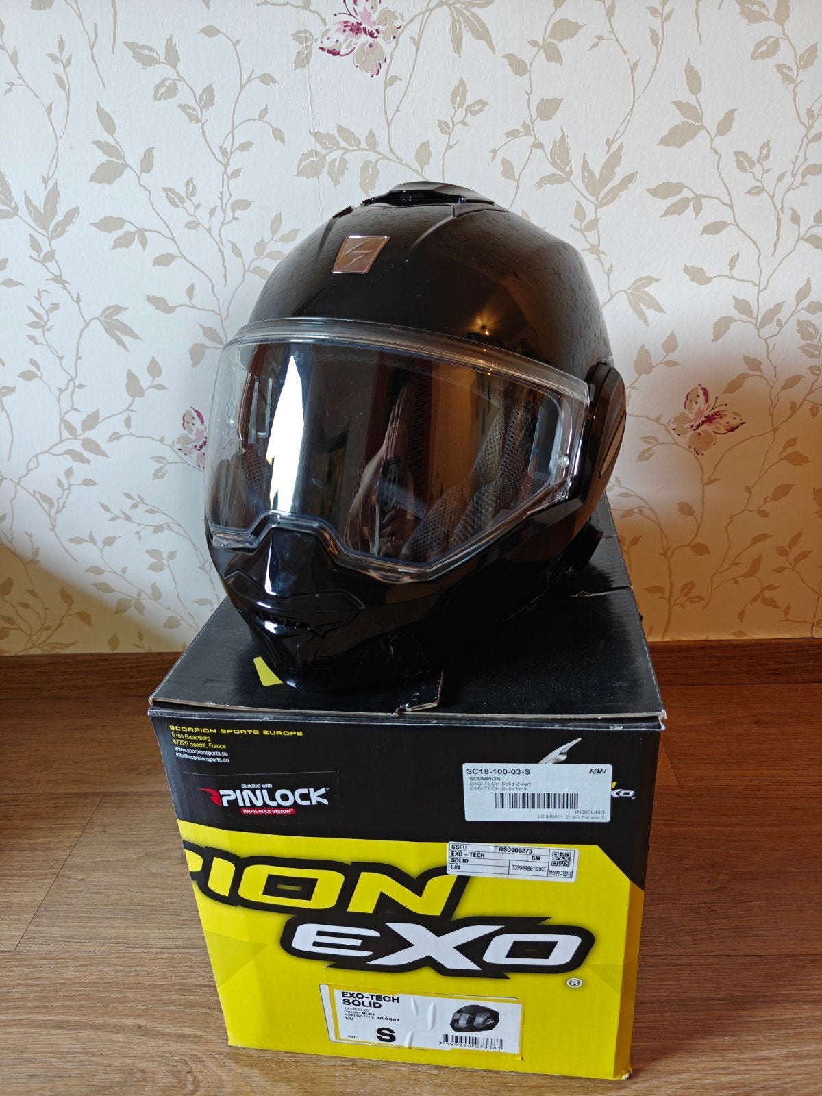 Scorpion Exo integraalhelm (zwart), Motoren, Dames, Integraalhelm, S, Tweedehands