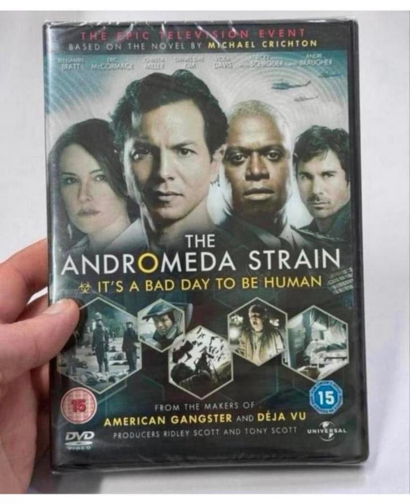 The Andromeda Strain - It’s a bad day to be human Dvd Sealed, Cd's en Dvd's, Dvd's | Science Fiction en Fantasy, Ophalen of Verzenden