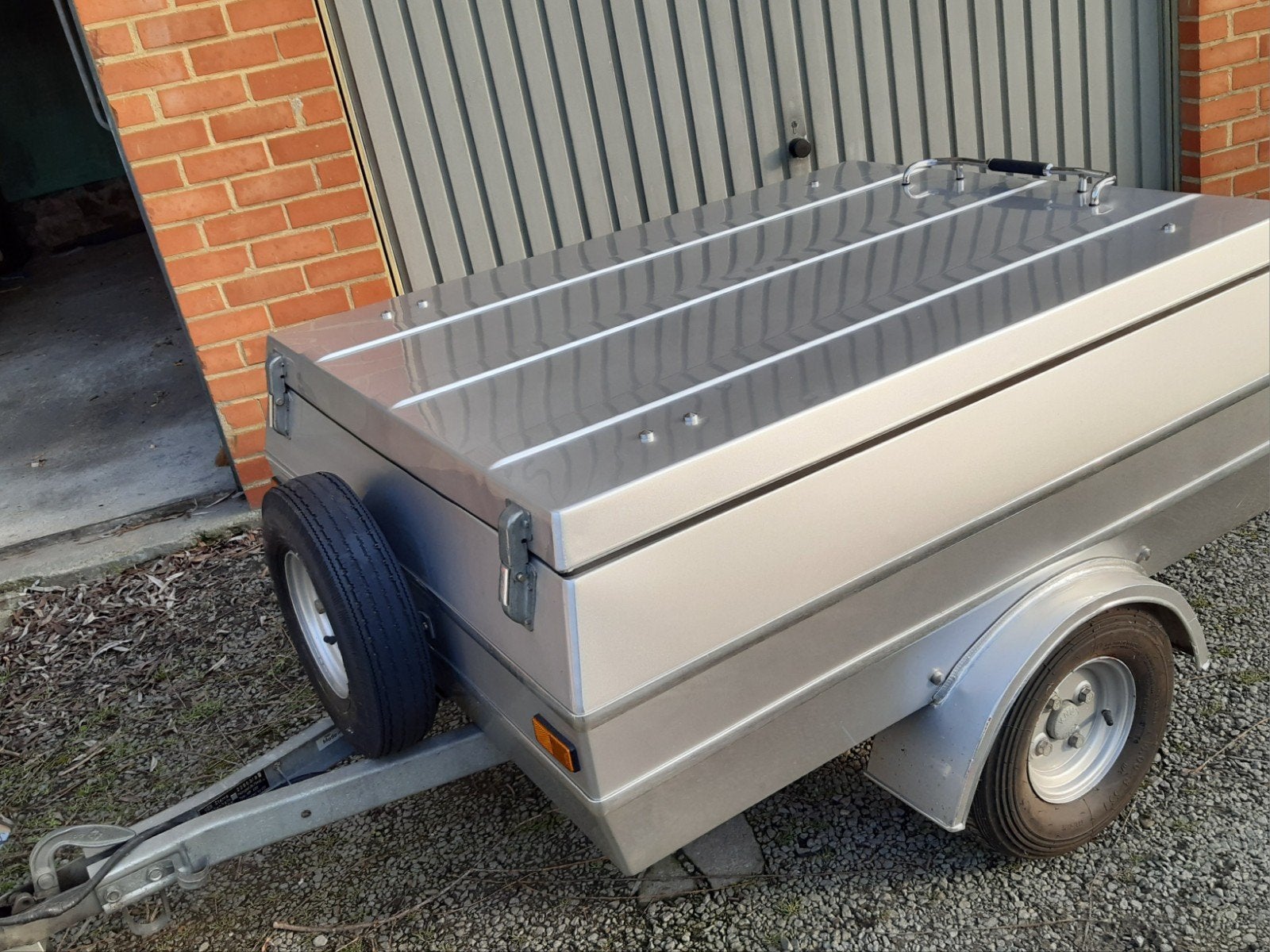 belle petite remorque hermétique pour camper, Caravans en Kamperen, Ophalen, Gebruikt
