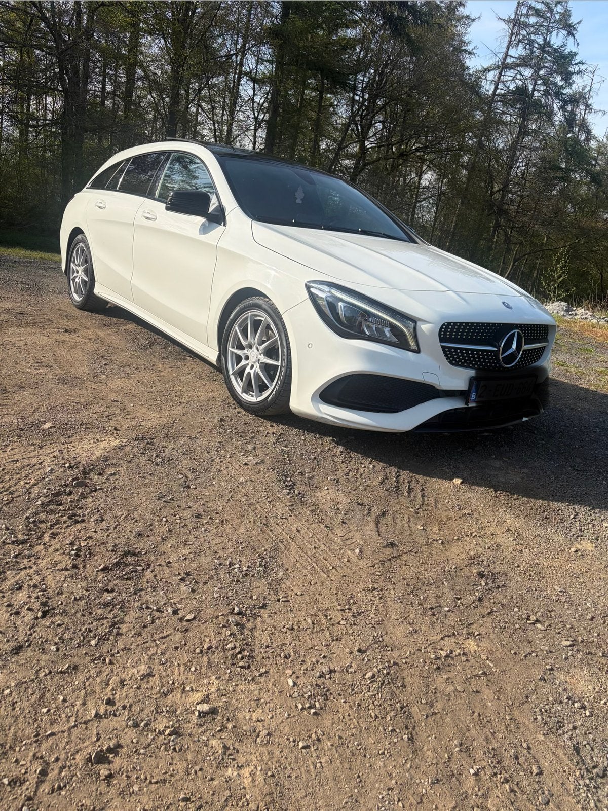 Mercedes CLA 200d, Auto's, Automaat, CLA, Wit, Diesel