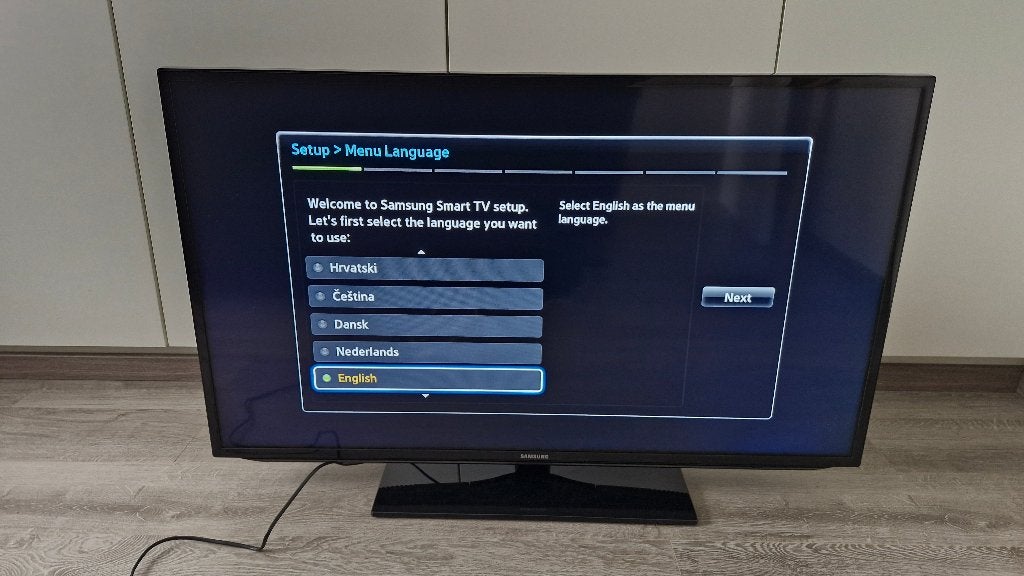 Téléviseur LED Full HD Samsung 46 pouces (117 cm), LED, 50 Hz, Enlèvement, Utilisé