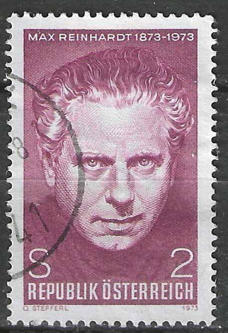 Autriche 1973 - Yvert 1253 - Max Reinhardt (ST), Timbres & Monnaies, Timbres | Europe | Autriche, Envoi, Affranchi