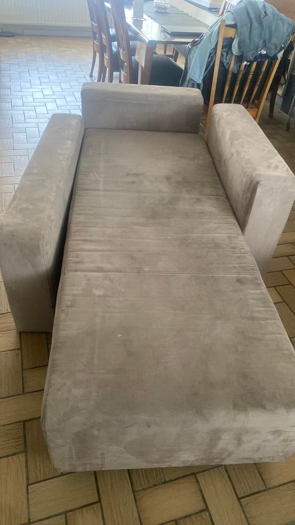 Een bankje, Huis en Inrichting, Ophalen, Gebruikt, Stof, Minder dan 150 cm