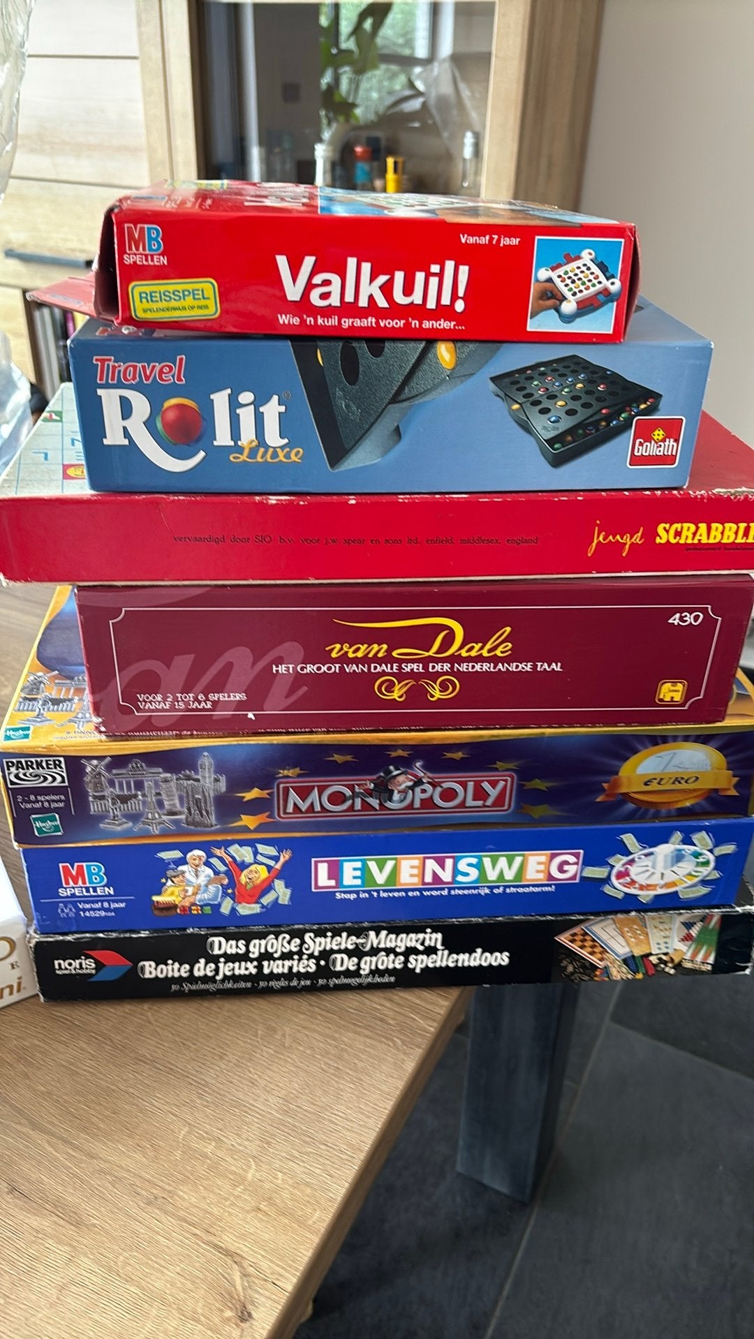 Reeks van gezelschapsspelletjes 20€ + puzzel gratis, Enlèvement, Comme neuf