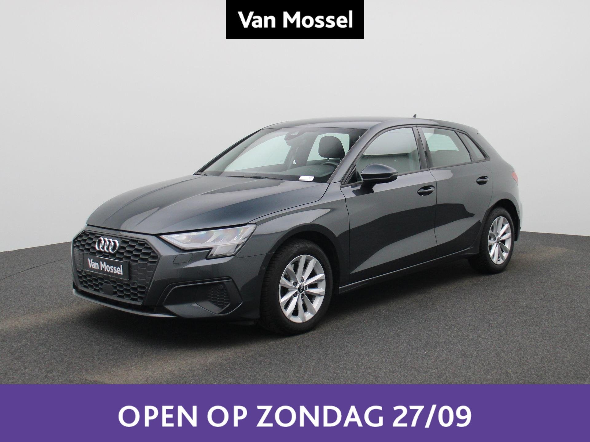 Audi A3 Sportback 2.0 35 TDi 110kW S tronic Attraction BE, Autos, Argent ou Gris, Entreprise, Noir, 5 portes