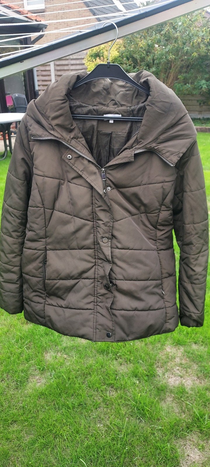 Winterjas & tussen-seizoen, Ophalen, Zo goed als nieuw, Maat 46/48 (XL) of groter, Bruin