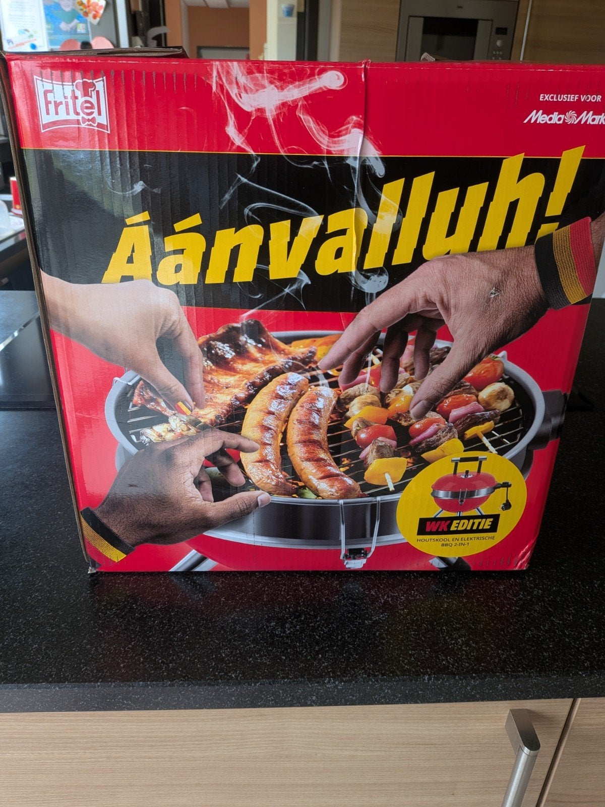 Fritel electrische bbq tafelmodel, Ophalen