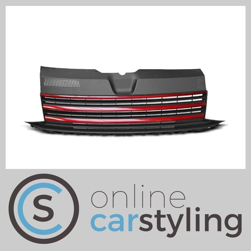 Embleemloze Grill VW Transporter T6, Auto-onderdelen, -, Volkswagen, -, Nieuw