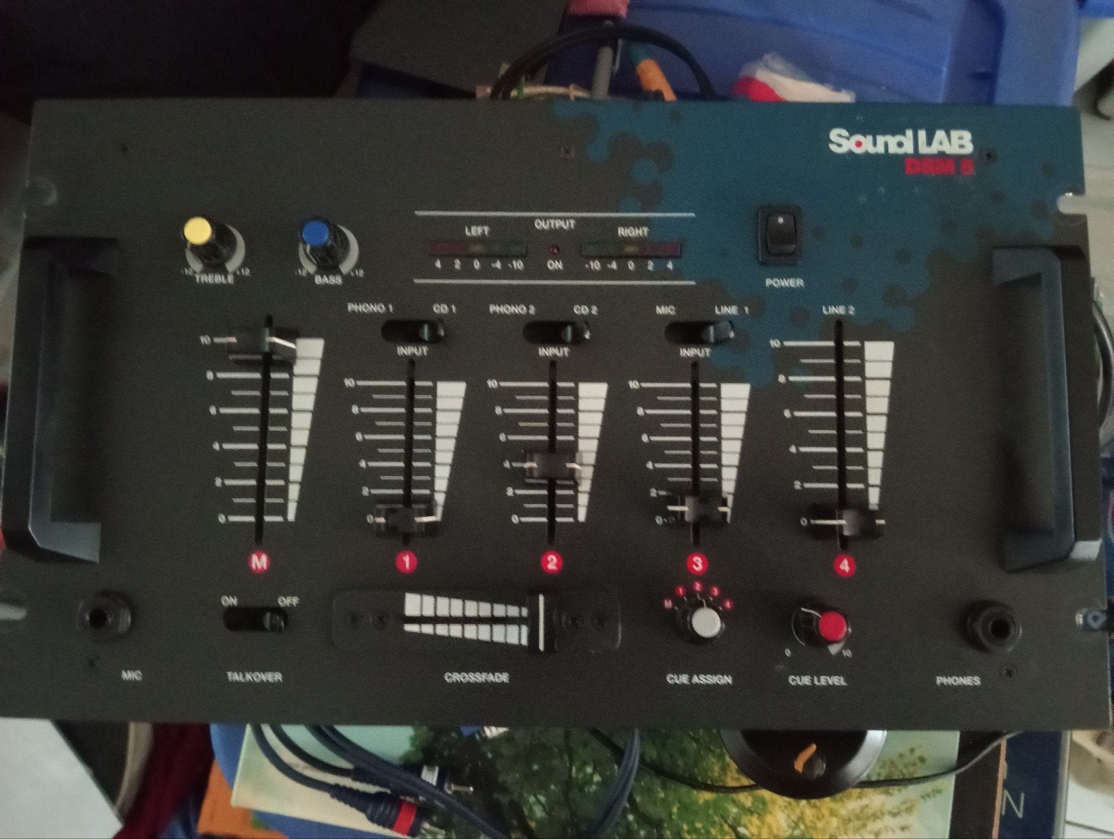 console de mixage Sound Lab 5 DSM pour débutants, Musique & Instruments, Enlèvement ou Envoi, Comme neuf, Entrée micro