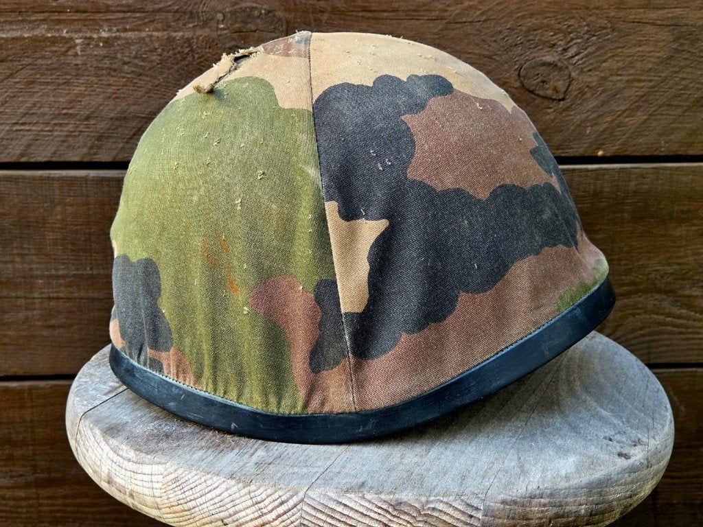 Franse M78 F1 helm., Ophalen of Verzenden