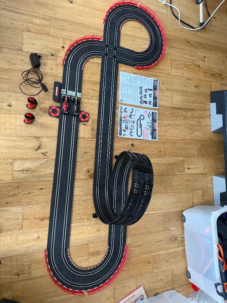 Racebaan Carrera wireless, Ophalen, Racebaan, Carrera, Zo goed als nieuw