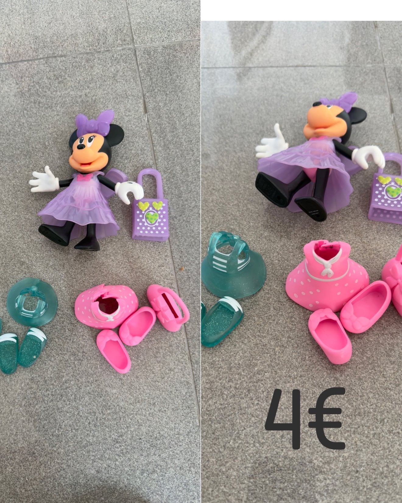 Ensemble de poupées Mickey Mouse/jouets pour enfants, Enlèvement, Mickey Mouse, Comme neuf