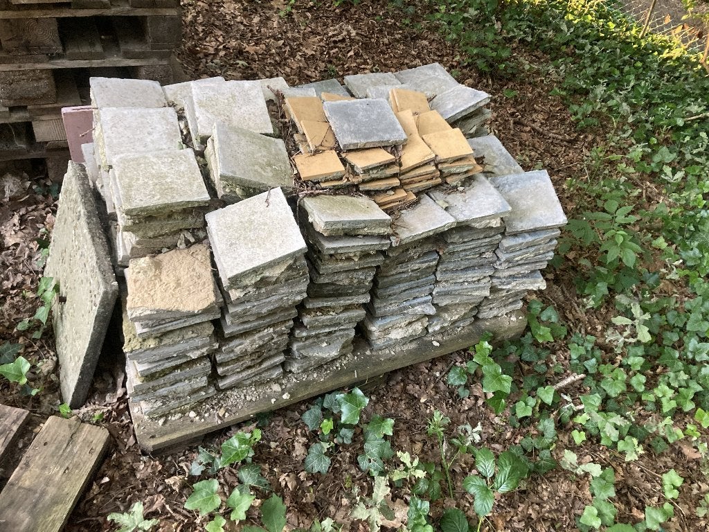 oude tegeltjes 17x17, Doe-het-zelf en Bouw, Tegels, Ophalen, Gebruikt, Minder dan 20 cm, Minder dan 20 cm