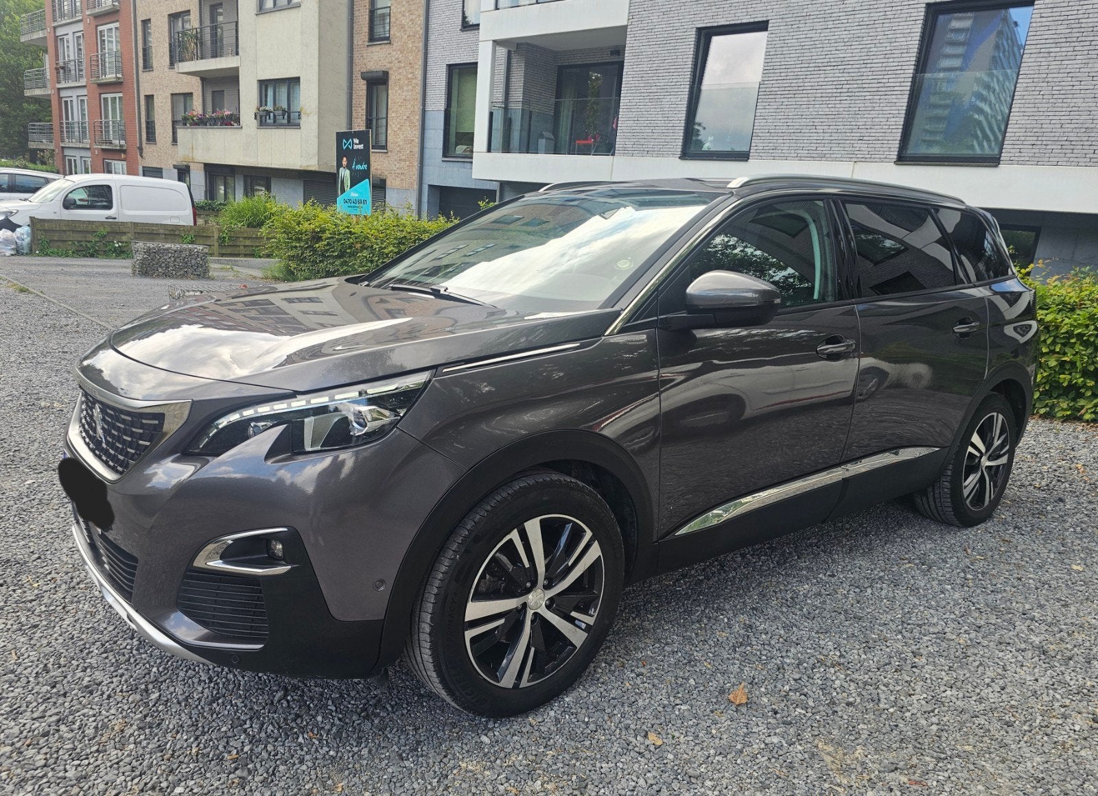 Peugeot 5008 92.000km boite automatique, Autos, Peugeot, Cuir, Argent ou Gris, Achat, Euro 6