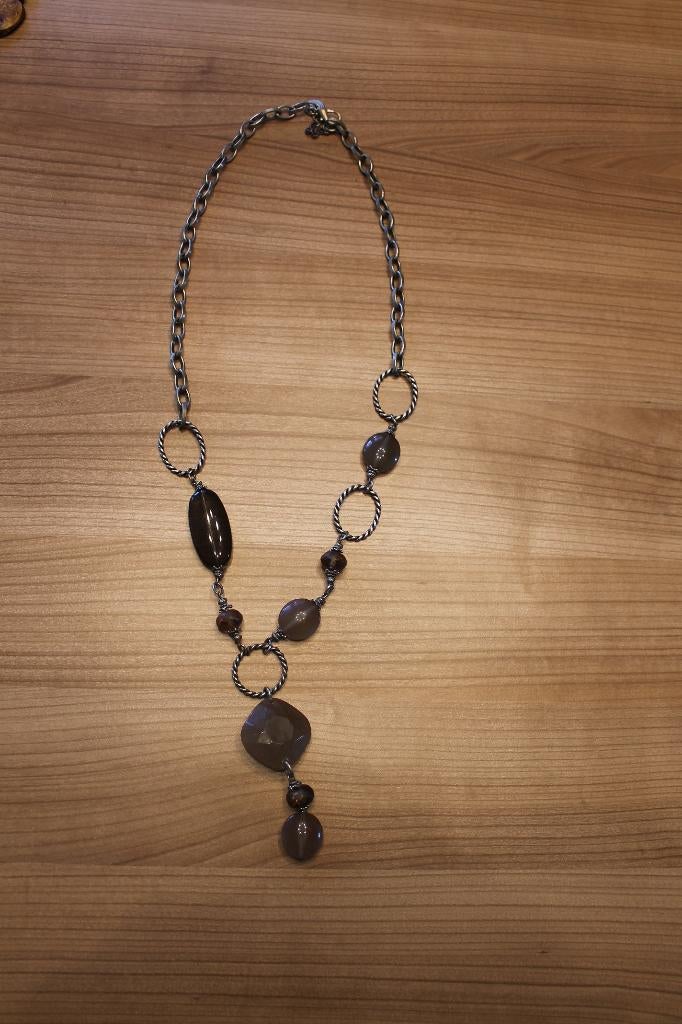 Les Cordes Halsketting (2), Handtassen en Accessoires, Ophalen of Verzenden, Zo goed als nieuw
