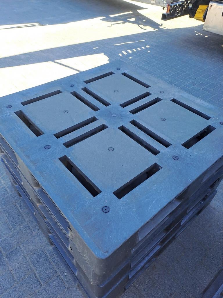 110x110 cm plastiek palette kunststof pallets, Tuin en Terras, Terrasdelen en Vlonders, Ophalen, Kunststof