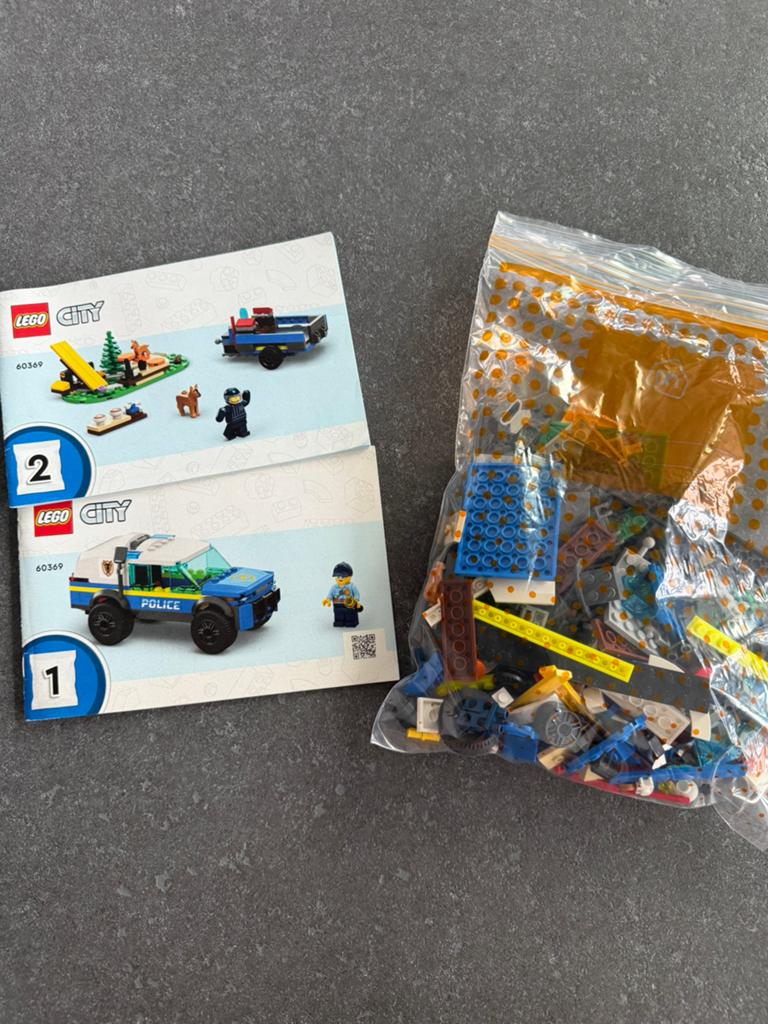Lego City Mobiele training voor politiehonden 60369, City, Lego, Compleet, Ophalen of Verzenden