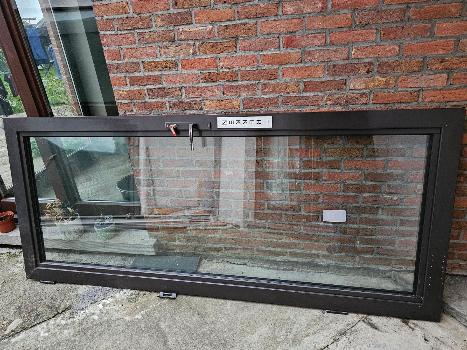 aluminium deur, Ophalen, Aluminium