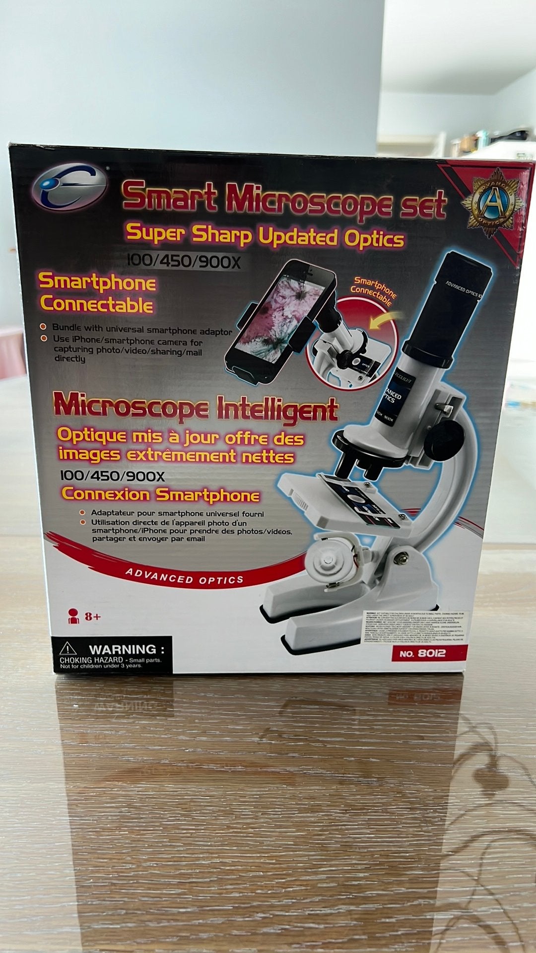 Slimme Smart microscoop set, Ophalen, Zo goed als nieuw