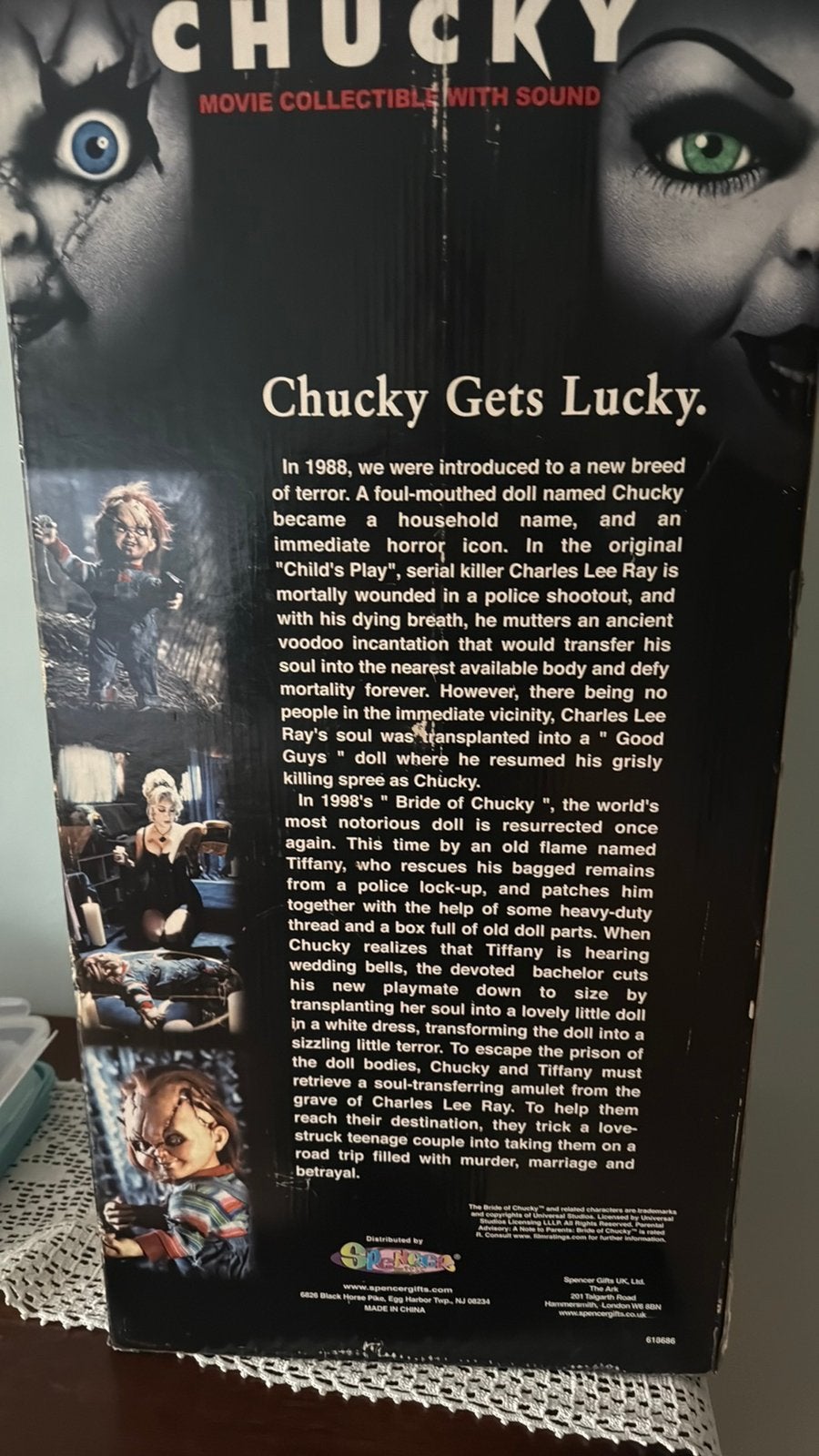 CHUCKY, Enlèvement, Comme neuf, Poupée