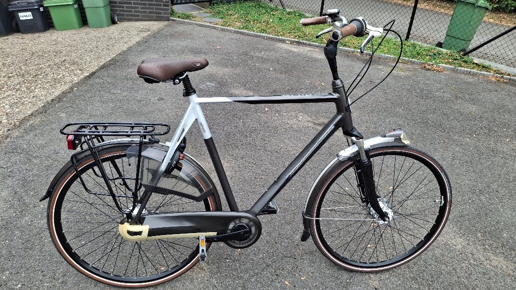 ZEER GROTE weinig gebruikte GAZELLE herenfiets in NIEUWSTAAT, Fietsen en Brommers, Ophalen, Versnellingen, Zo goed als nieuw, Schijfrem