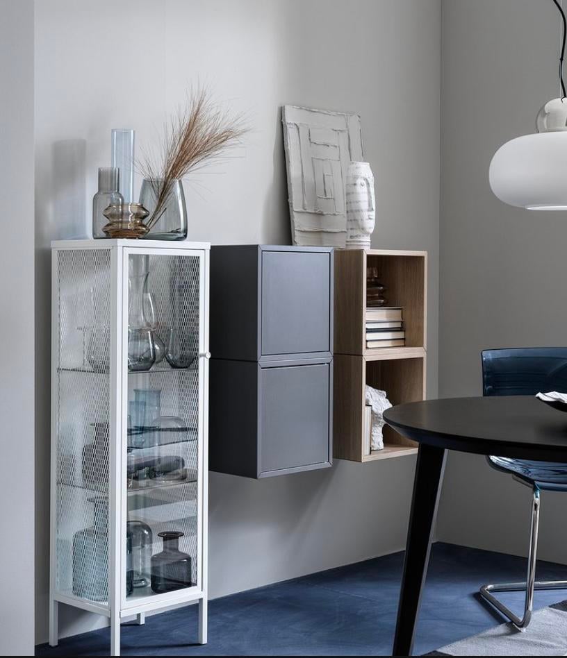 Vertrine kast van Ikea, Enlèvement ou Envoi, Comme neuf, Verre