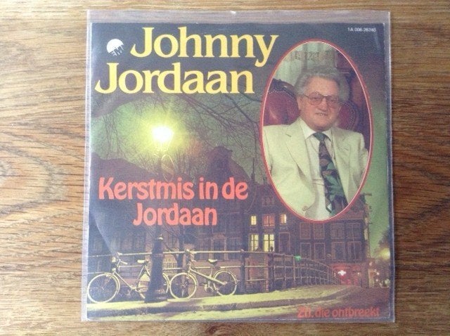 single johnny jordaan, En néerlandais, Enlèvement ou Envoi, Housse de protection extérieure, 7 inch