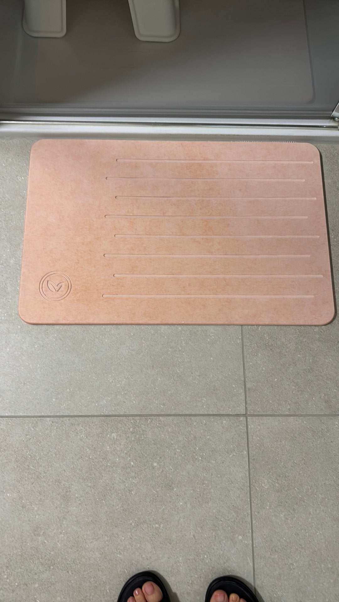 Badmat in diatomiet, Ophalen, Zo goed als nieuw, Badmat