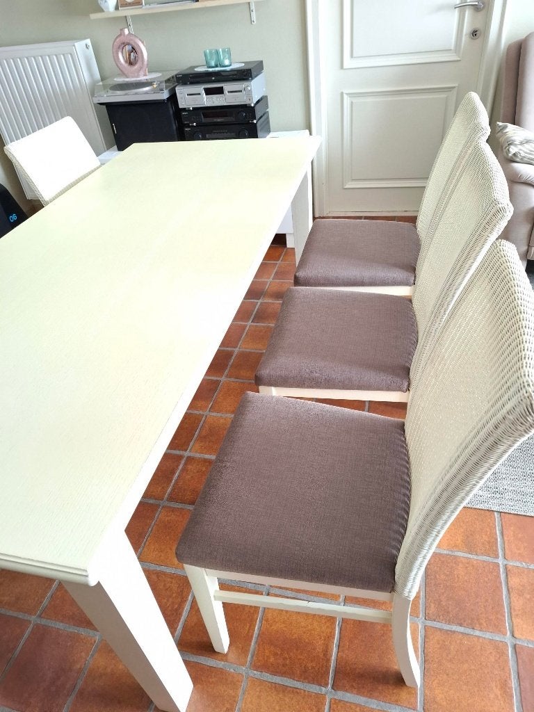 Tafel en stoelen, Ophalen, Gebruikt, 50 tot 100 cm, Vijf personen of meer