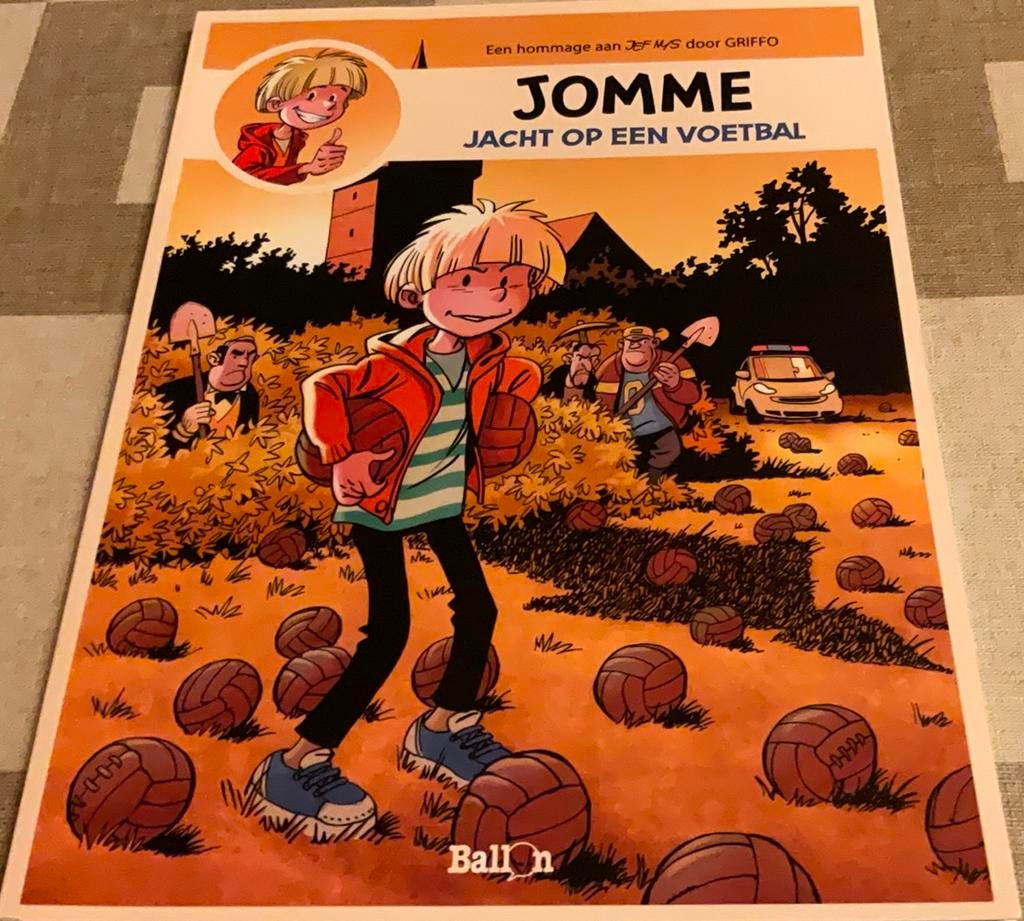 Jomme - jacht op een voetbal ( blauwe cover ), Boeken, Ophalen of Verzenden, Nieuw