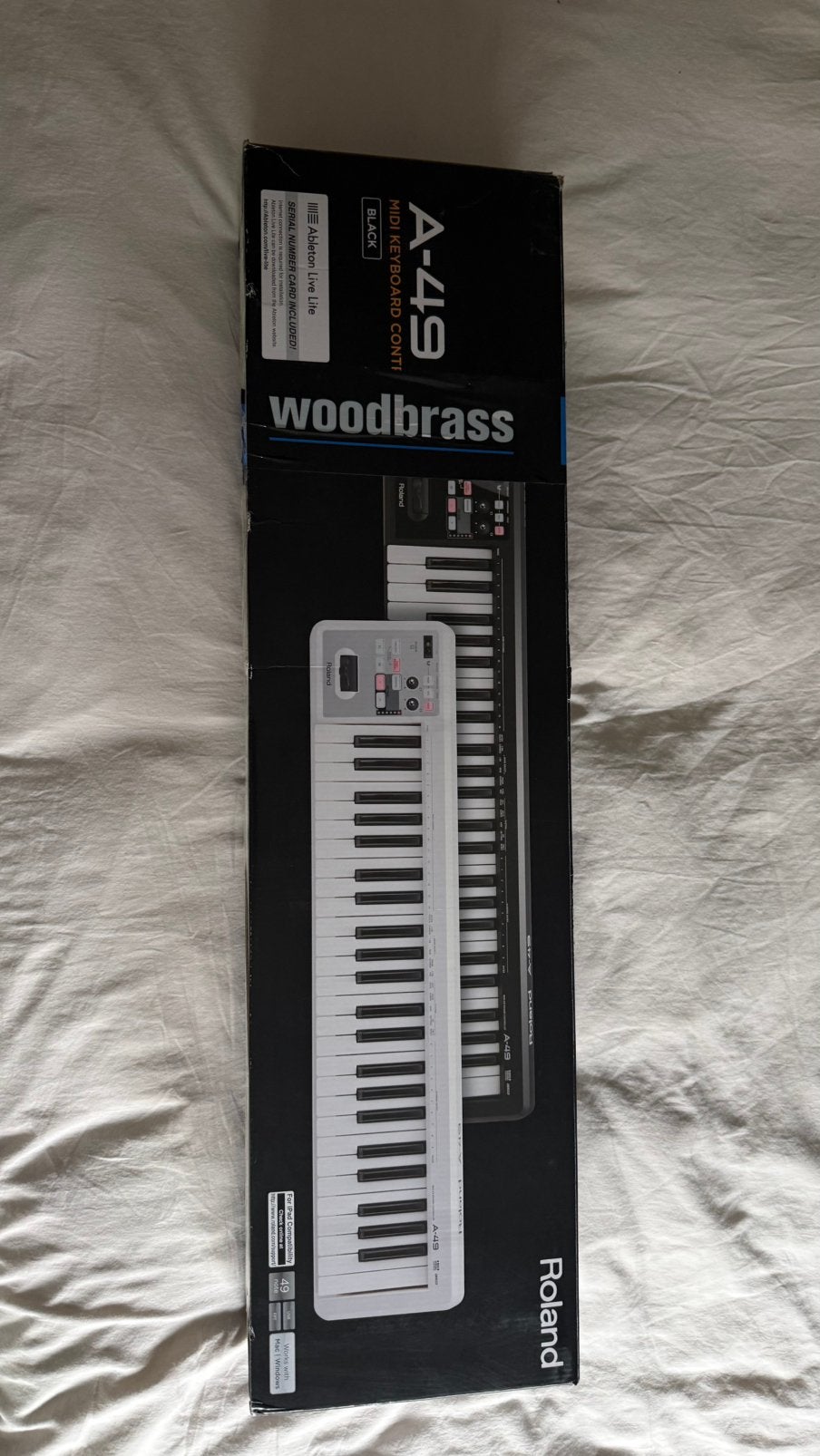 Roland A-49 keyboard, Ophalen, Zo goed als nieuw