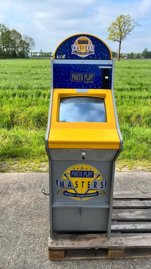 Photo Play Masters arcade kast Funworld, Verzamelen, Ophalen, Gebruikt