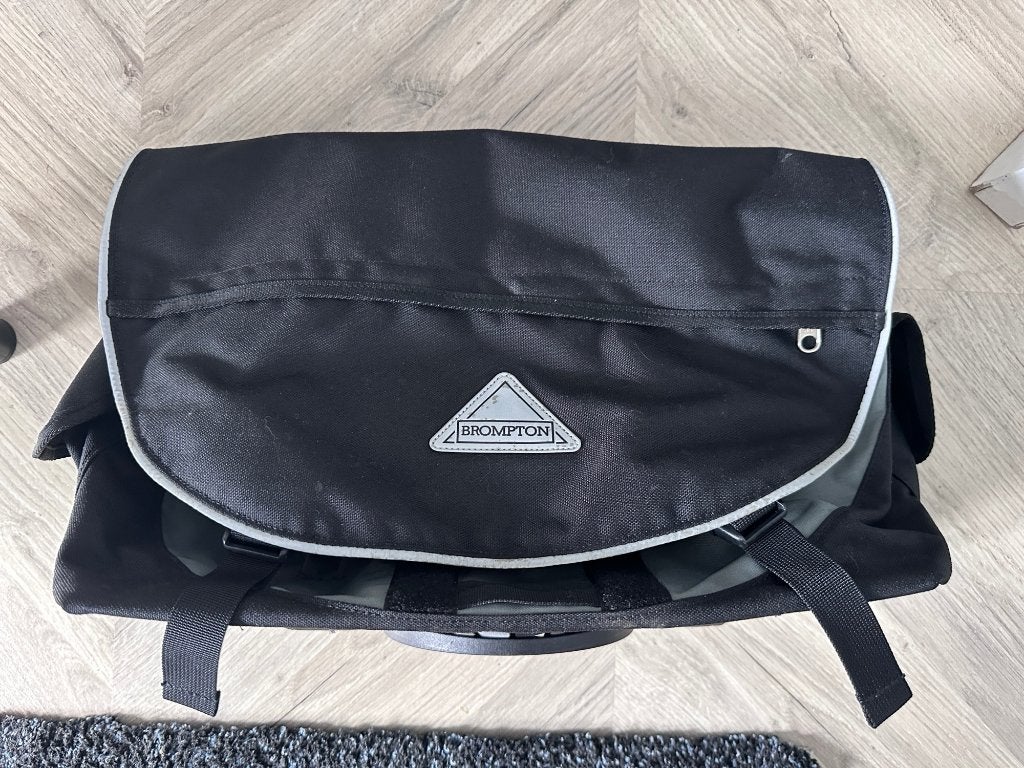 Sac S-Bag front bag Brompton comme neuf utilise 1x + housse, Enlèvement, Comme neuf