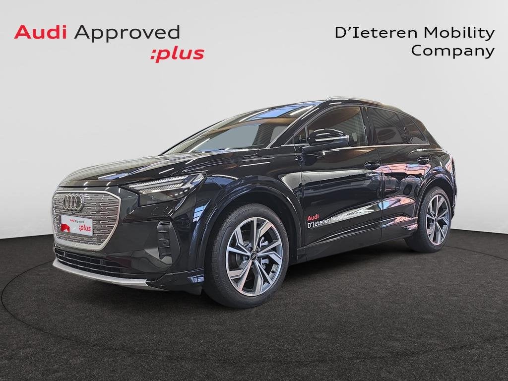 Audi Q4 e-tron Q4 e-Tron 82 kWh 45 Advanced, Auto's, Audi, Automaat, Zwart, Elektrisch, SUV of Terreinwagen