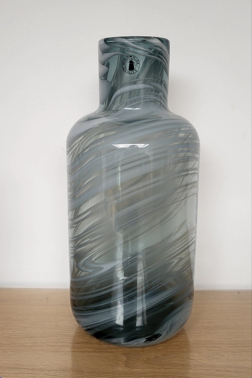 Vaas Design Iina Vourivirta, Ophalen, 27 cm, Gerecycled glas, Glas