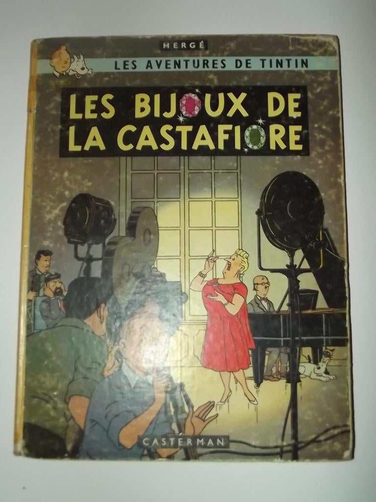 TINTIN : Les Bijoux de la Castafiore - EO, Livres, Une BD, Enlèvement ou Envoi, Utilisé, Hergé
