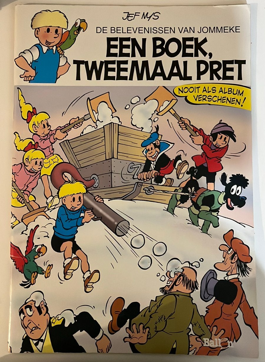 Eén boek, tweemaal pret, Ophalen