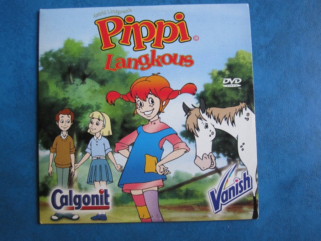 Pippi Langkous, Europees, Tekenfilm, Alle leeftijden, Digipak
