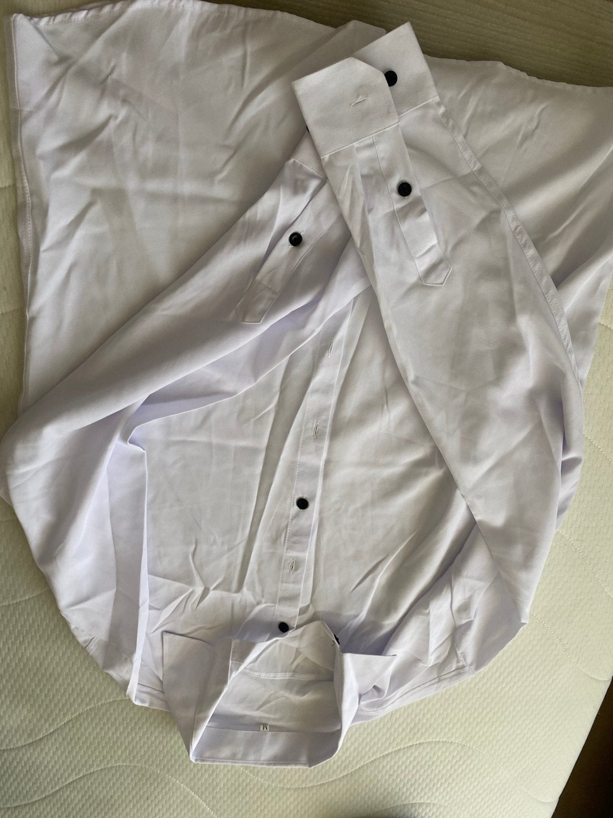 Wit hemd, Kleding | Heren, Overhemden, Ophalen, Zo goed als nieuw, Wit