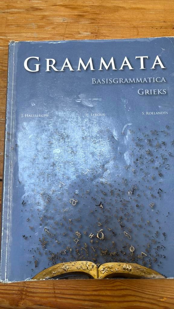 Grammata, basisgrammatica Grieks, Boeken, Ophalen of Verzenden, Gelezen, ASO, Grieks