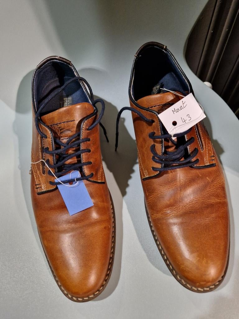 Heren schoenen maat 43 Bull Boxer, Vêtements | Hommes, Chaussures, Enlèvement ou Envoi, Chaussures à lacets, Brun, Comme neuf