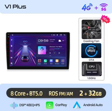 Junsun Android Radio voor Aygo/C1/107, Enlèvement ou Envoi, Comme neuf