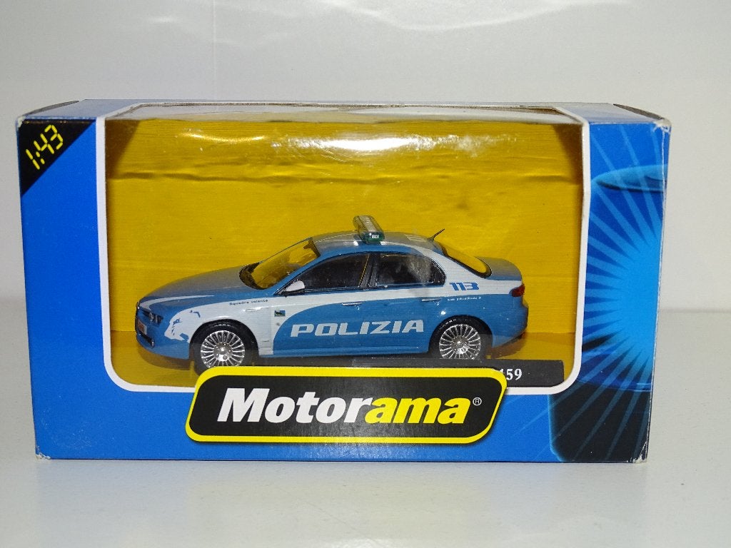 Mega Rare Alfa 159 Polizia Panthère Police 1/43 politie !, Hobby & Loisirs créatifs, Voitures miniatures | 1:43, Enlèvement ou Envoi