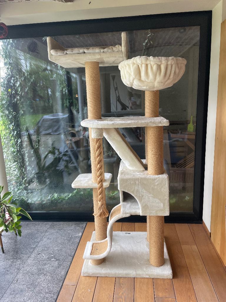 Magnifieke krabpaal, Dieren en Toebehoren, Krabmeubelen, Ophalen, Zo goed als nieuw, Krabpaal