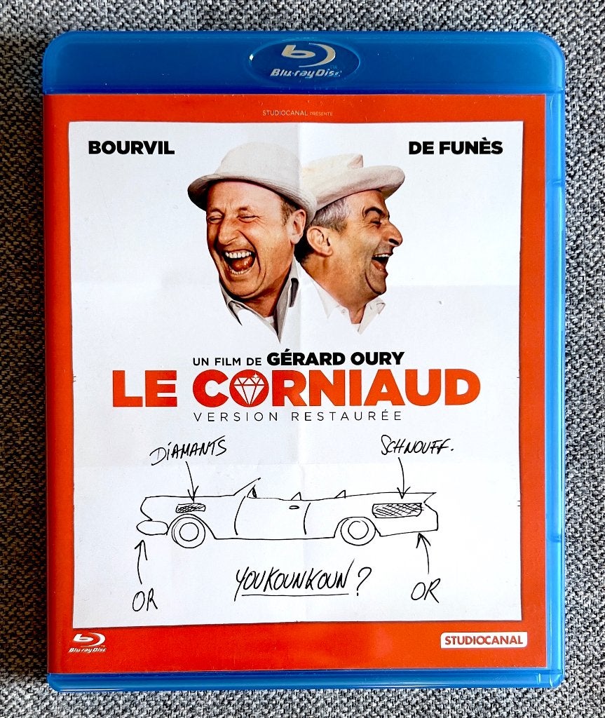 LE CORNIAUD (Gerestaureerd Versie) // Staat Als Nieuw, Inclusief extra's, Duits, Alle leeftijden, Film