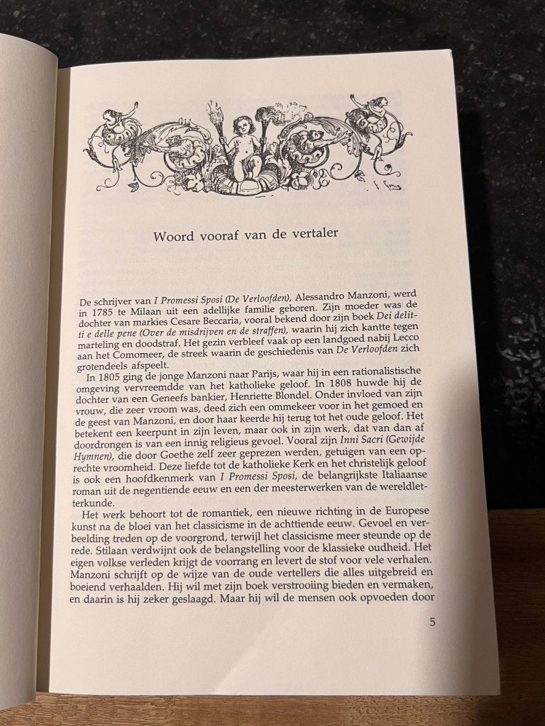 De verloofden - Alessandro Manzoni, Gelezen, België, Alessandro Manzoni, Ophalen of Verzenden