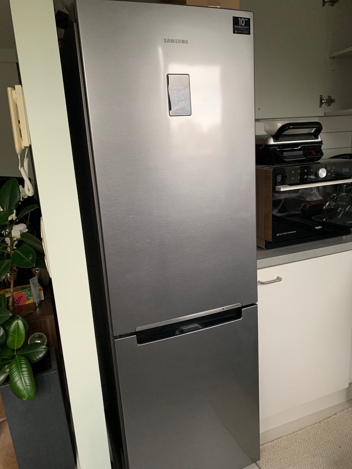 Koelkast Samsung, Elektronische apparatuur, Koelkasten en IJskasten, Ophalen, 150 tot 200 liter, Gebruikt, 60 cm of meer