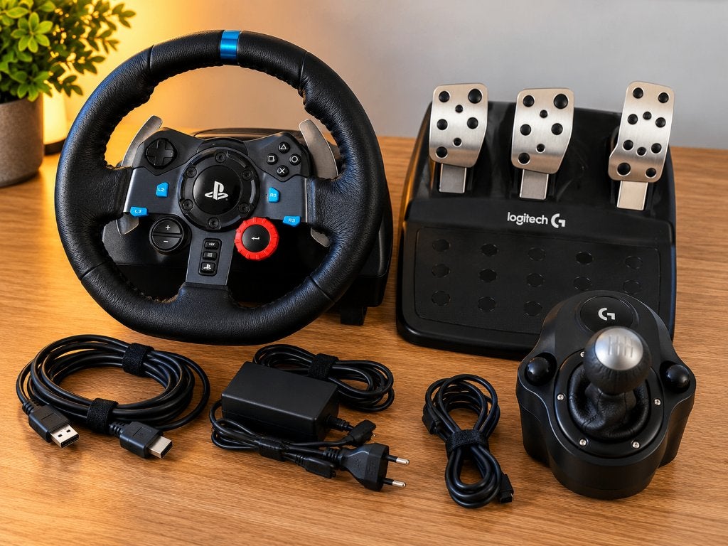 Logitech G29 Racestuur + Pedalen + Shifter + Originele Doos, Ophalen of Verzenden, Nieuw