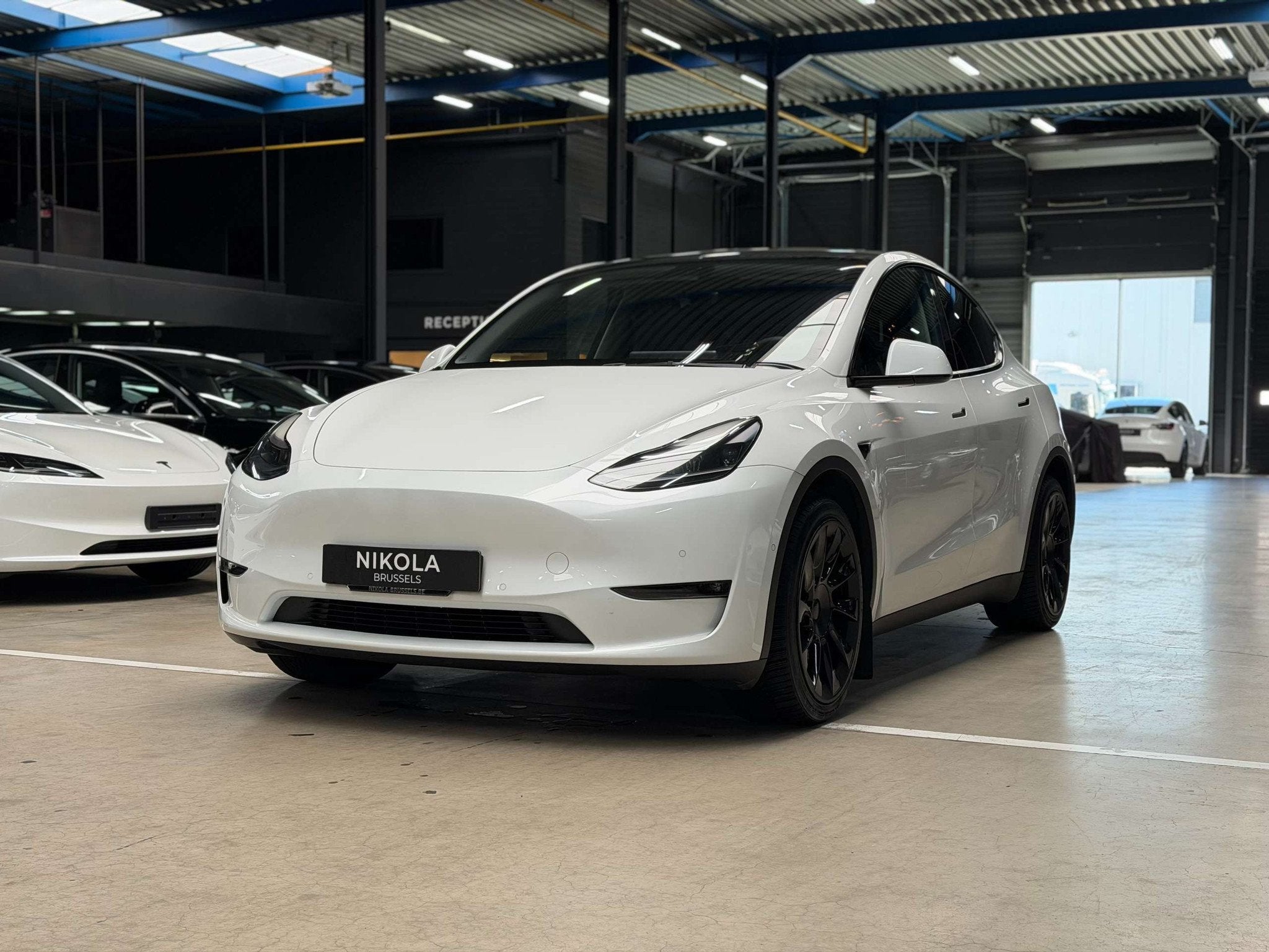 Tesla Model Y LONG RANGE - ALL WHEEL DRIVE - FULL PAINT PROT, Auto's, Tesla, Wit, 5 zetels, SUV of Terreinwagen, Model Y